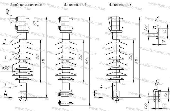 Ізолятор КСКЦ 120-8-27,5-5 КСКЦ120-8-27,5-5 фото