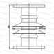 Изолятор ОНШП-10-20 УХЛ1 ОНШП10-20УХЛ1 фото 2