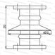 Изолятор ОНШП-10-20 УХЛ1 ОНШП10-20УХЛ1 фото 1