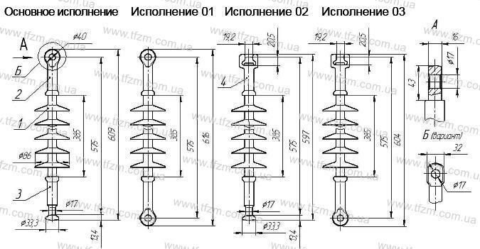 Изолятор ЛК 70-35-2Ц ЛК70-35-2Ц фото