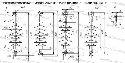 Изолятор ЛК 70-20-А5Ц ЛК70-20-А5Ц фото