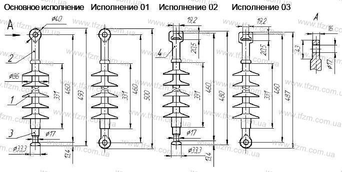 Изолятор ЛК 70-20-А4Ц ЛК70-20-А4Ц фото