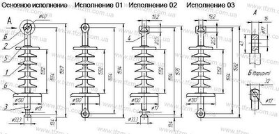 Изолятор ЛК 70-150-2Ц ЛК70-150-2Ц фото