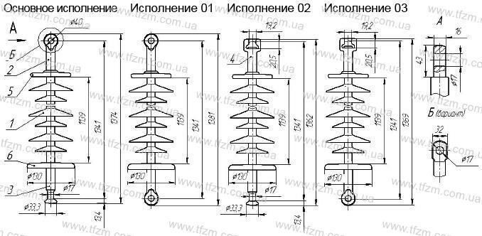 Изолятор ЛК 70-110-5Ц ЛК70-110-5Ц фото