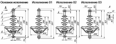 Ізолятор ЛК 120-330-5Ц ЛК120-330-5Ц фото