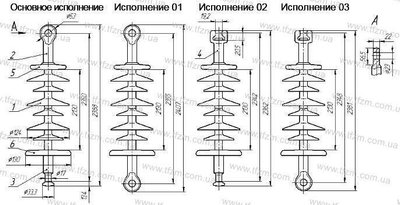 Изолятор ЛК 120-220-5Ц ЛК120-220-5Ц фото