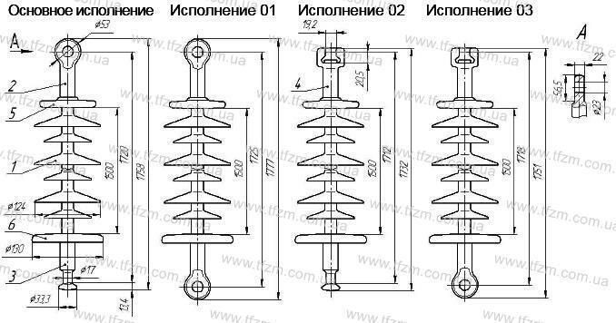 Изолятор ЛК 120-150-5Ц ЛК120-150-5Ц фото