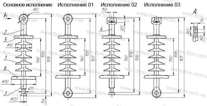 Изолятор ЛК 120-150-2Ц ЛК120-150-2Ц фото