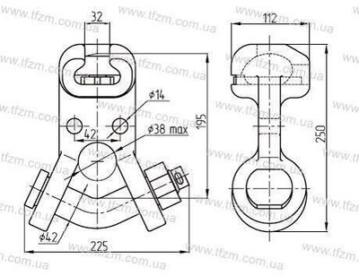 Ушко УС-40-28 УС40-28 фото