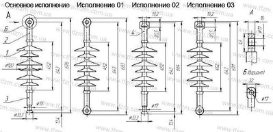 Изолятор ЛК 70-35-5Ц ЛК70-35-5Ц фото